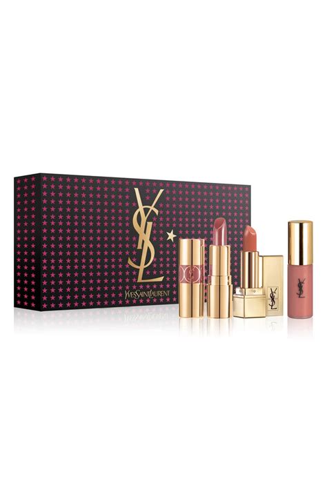 ysl mini lip wardrobe|Yves Saint Laurent Yves Saint Laurent Mini Lip Wardrobe ($56 .